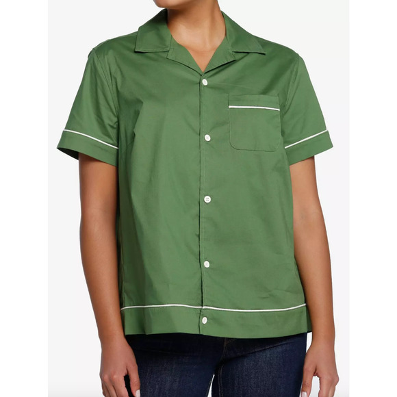 Copied - TWILIGHT SAGA BELLA WOVEN BUTTON DOWN SHIRT BOWLING SHIRT CULLEN COVEN - Picture 2 of 7